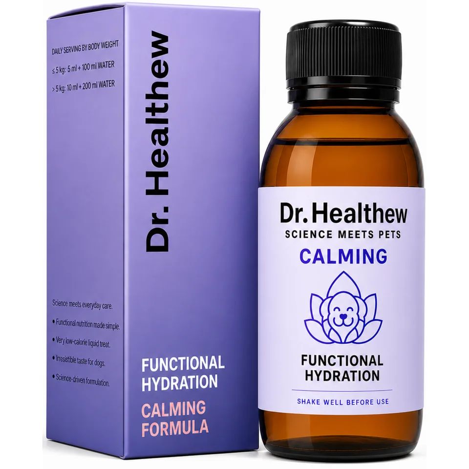 Dr. Healthew Calming: authentic 100 ml bottle and carton